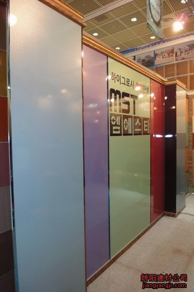 韩国展厅无机预涂板案例